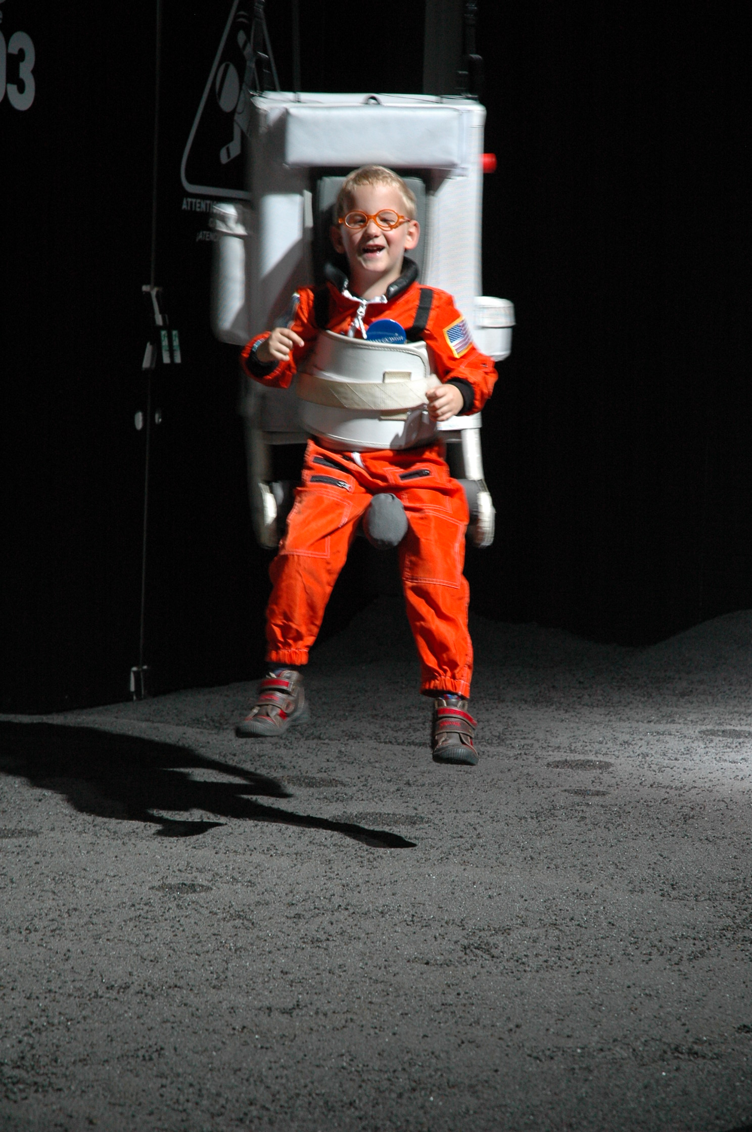 Thomas sur le Moon Runner